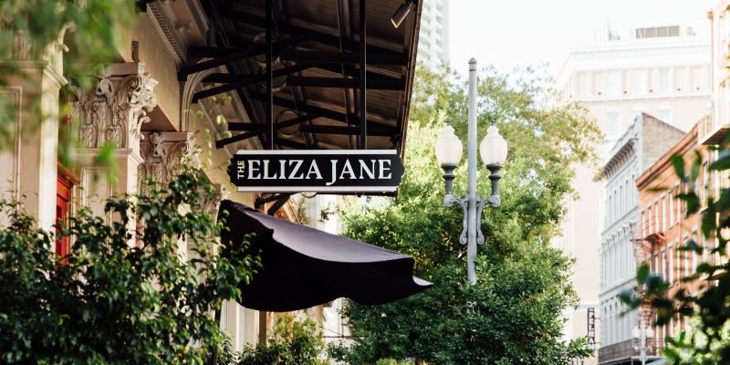 street sign named eliza jane